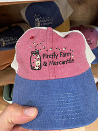 Thumbnail for Firefly Farm & Mercantile Trucker Style Hat, Unstructured Fit