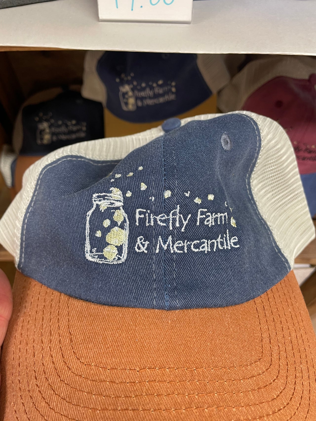 Firefly Farm & Mercantile Trucker Style Hat, Unstructured Fit