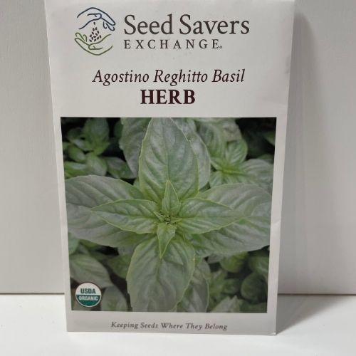 Organic Agostino Reghitto Basil Herb Seeds