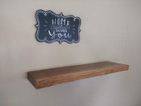 Thumbnail for Natural Edge Black Walnut Floating Shelves