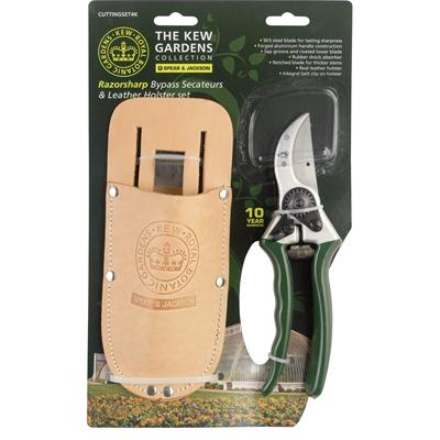 Heavy Duty Bypass Pruner and Holster Set - Spear & Jackson The Kew Garden Collection
