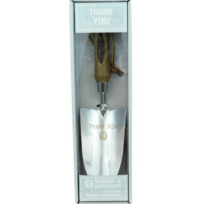 "Thank You" Engraved Spear & Jackson Trowel