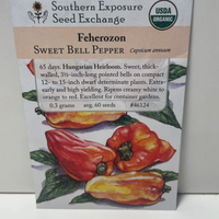 Thumbnail for Feherozon Paprika Pepper (Sweet), Organic