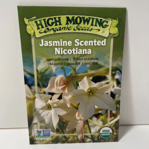 Jasmine Scented Nicotiana Flower Seeds, Organic