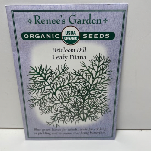Leafy Diana Dill, Heirloom, Organic