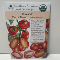 Thumbnail for Roma VF Tomato Seeds, 1950's origin, Organic