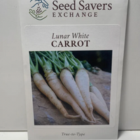 Thumbnail for Lunar White Carrot Seeds, 1600's Heirloom