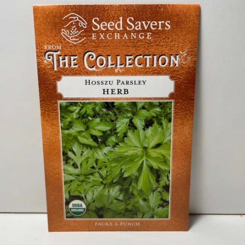 Hosszu Parsley Seeds, Organic