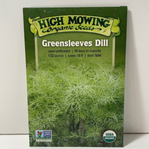 Greensleeves Dill Seeds, Organic