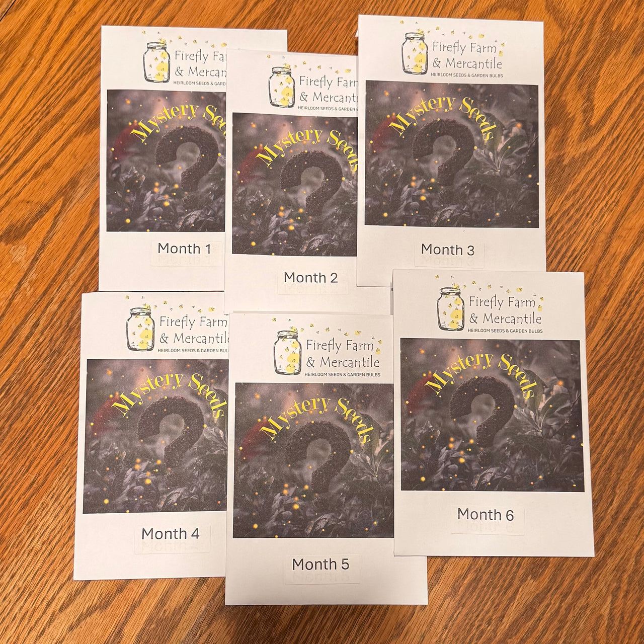 Monthly Mystery Seed Subscription - 4 Great Options