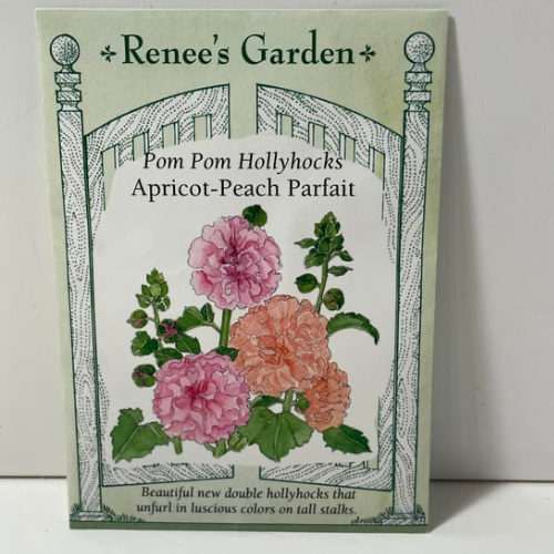 Hollyhock Apricot-Peach Parfait Seeds