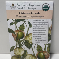 Thumbnail for Cisineros Grande Tomatillo Seeds, Organic