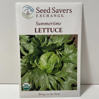 Thumbnail for Summertime Lettuce Seeds, organic