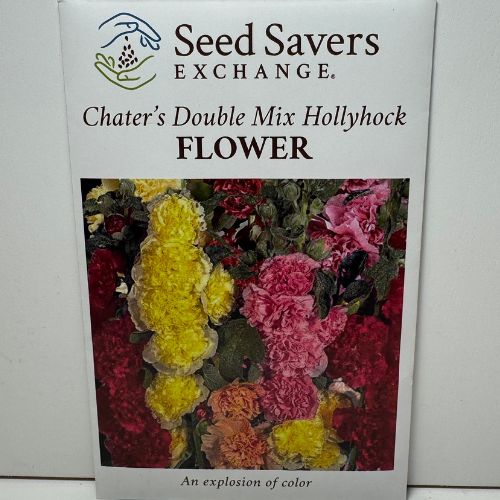 Chater's Double Hollyhock Flower Mix, Old-Fashioned Favorite