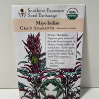 Thumbnail for Mayo Indian Grain Amaranth Seeds, Mexican Heirloom, Organic