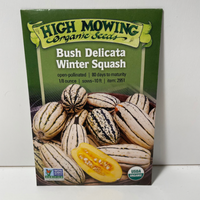 Thumbnail for Bush Delicata Winter Squash, Organic