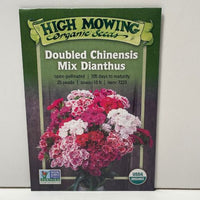 Thumbnail for Doubled Chinensis Mix Dianthus Seeds, Organic
