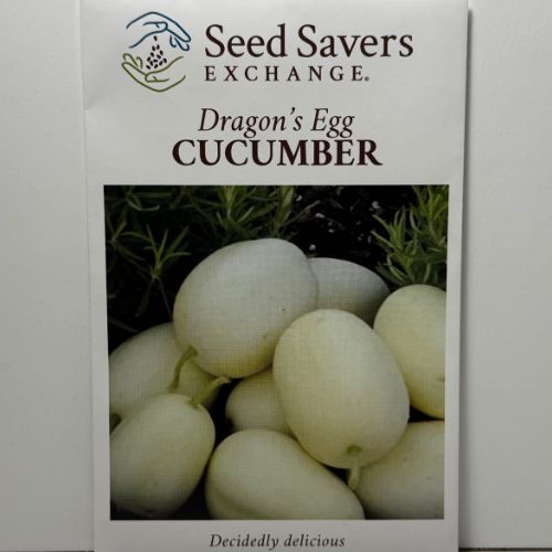 Dragon's Egg Cucumber, Heirloom, Seedsaver Exchange