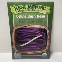 Thumbnail for Celine Bush Bean Seeds, Organic