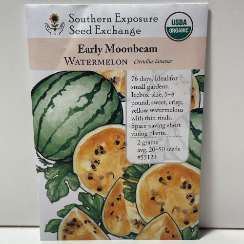Early Moonbeam Watermelon Seeds, Organic