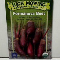 Thumbnail for Cylindra Beet, Formanova Beet, or Long Beet, Danish Heirloom