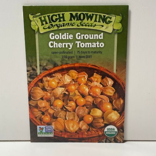 Goldie Ground Cherry Seeds, Ancient Heirloom, Organic