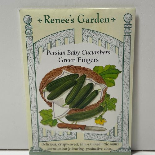Green Fingers Cucumber Seeds, Persian Baby