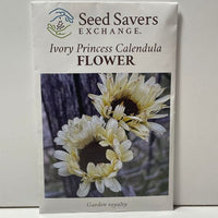 Thumbnail for Ivory Princess Calendula Seeds