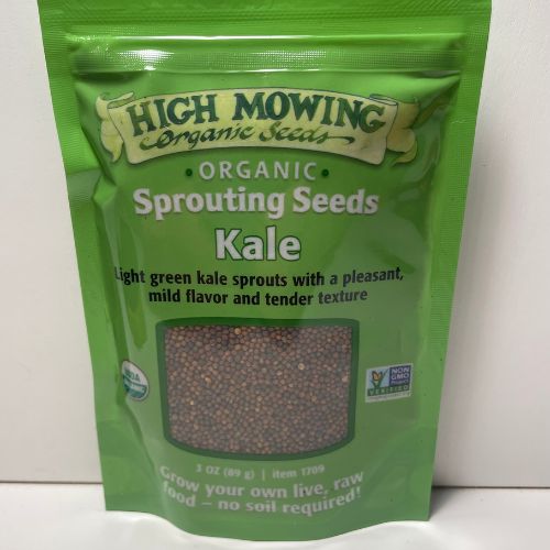 Kale Sprouting Seeds, Organic