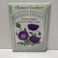 Thumbnail for Lauren's Dark Grape Poppy, Heirloom Poppies Seeds
