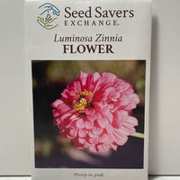 Thumbnail for Luminosa Zinnia Flower Seeds - Heirloom