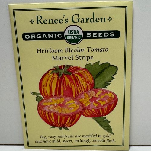 Marvel Stripe Tomato, Organic