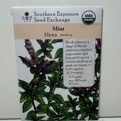 Mint Seeds - Ancient Herbs and Pollinator Plants