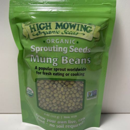 Mung Beans Sprouting Seeds, Organic