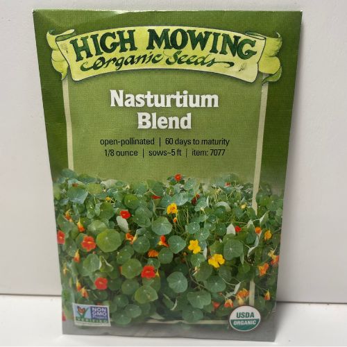 Nasturtium Blend Seeds, Flower, Organic