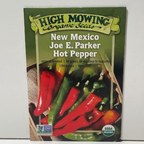 New Mexico Joe E. Parker Anaheim Pepper Seeds, Organic