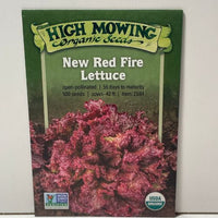 Thumbnail for New Red Fire Lettuce Seeds, Organic