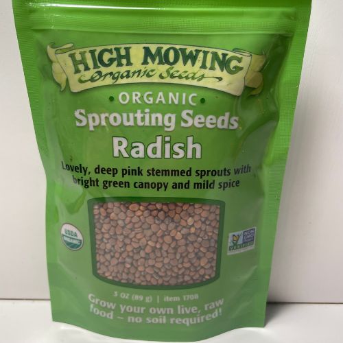 Radish Sprouting Seeds, Organic