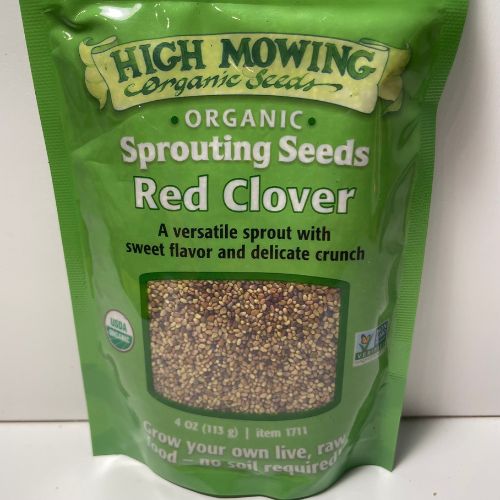 Red Clover Sprouting Seeds, Organic