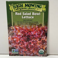 Thumbnail for Red Salad Bowl Lettuce Seeds 1955 Heirloom, Organic