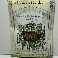 Thumbnail for Snack Hero Snap Peas, Container or Hanging Baskets, Renee's Garden Seeds