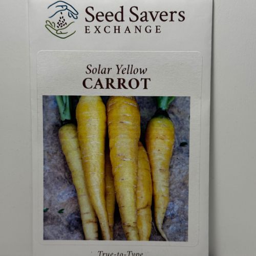 Solar Yellow Carrot. Seedsaver Exchange