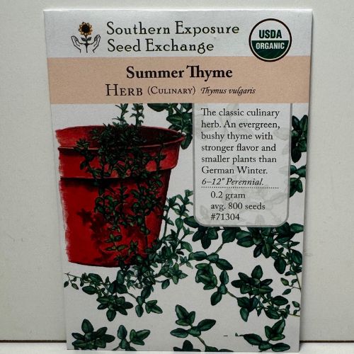 Summer Thyme, Organic