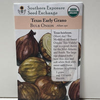 Thumbnail for Texas Early Grano Onion Seeds, 1933 Texas Heirloom, Short-Day, Organic