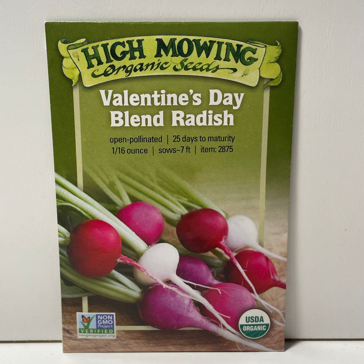 Valentine's Day Blend Radish Seeds, Organic