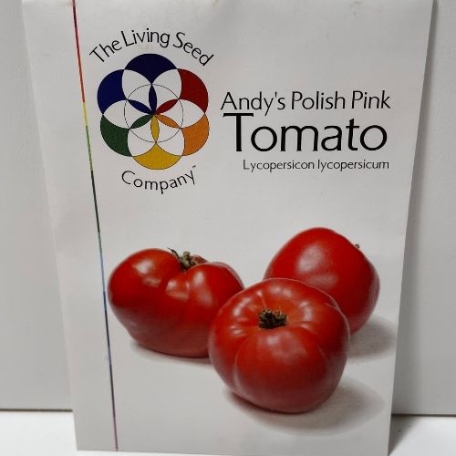 Organic Andy's Polish Pink Tomato Heirloom Seeds