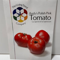 Thumbnail for Organic Andy's Polish Pink Tomato Heirloom Seeds