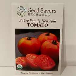 Baker Family Heirloom Tomato, Organic