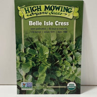 Thumbnail for Organic Belle Isle Cress Open Pollinated Seeds
