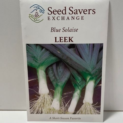 Blue Solaise Leek Heirloom Open Pollinated Seeds
